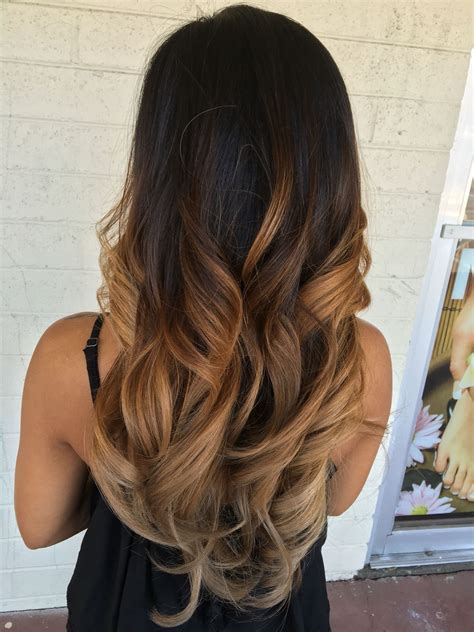 black hair with ombre blonde|black hair with ombre highlights.